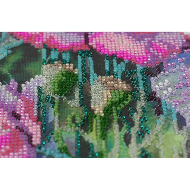Main Bead Embroidery Kit Delicate poppies