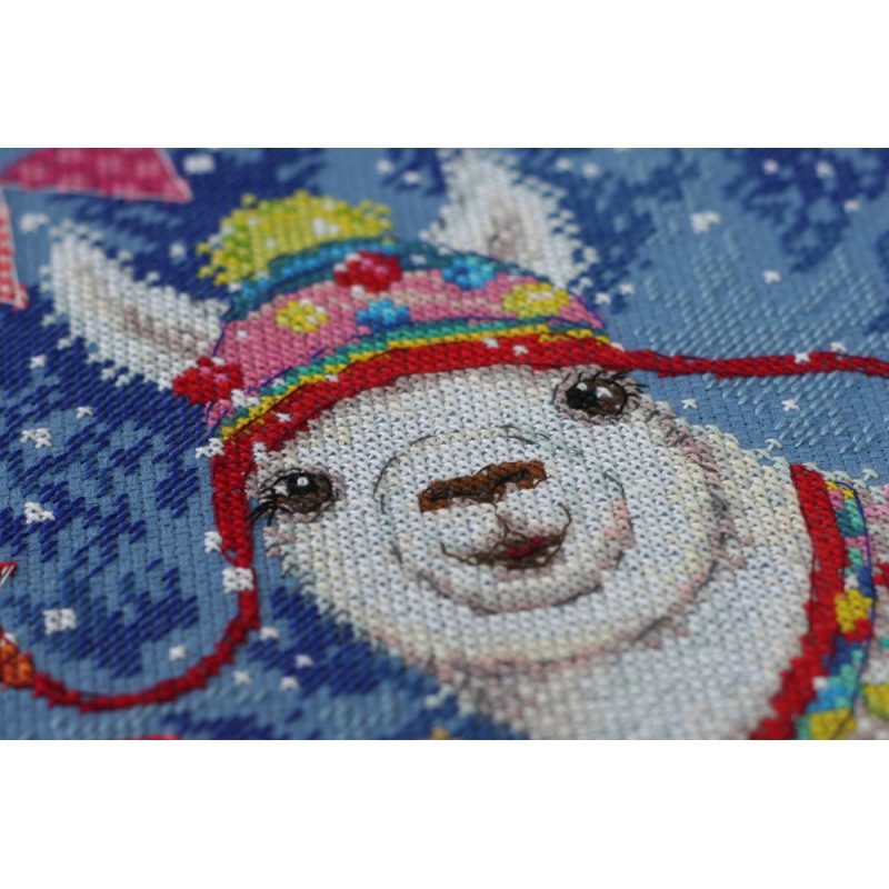 Cross-stitch kits La la llamas