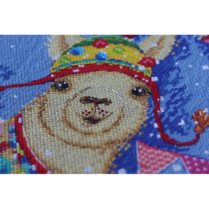 Cross-stitch kits La la llamas