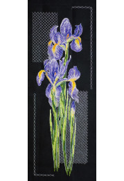 Cross-stitch kits Japanese irises
