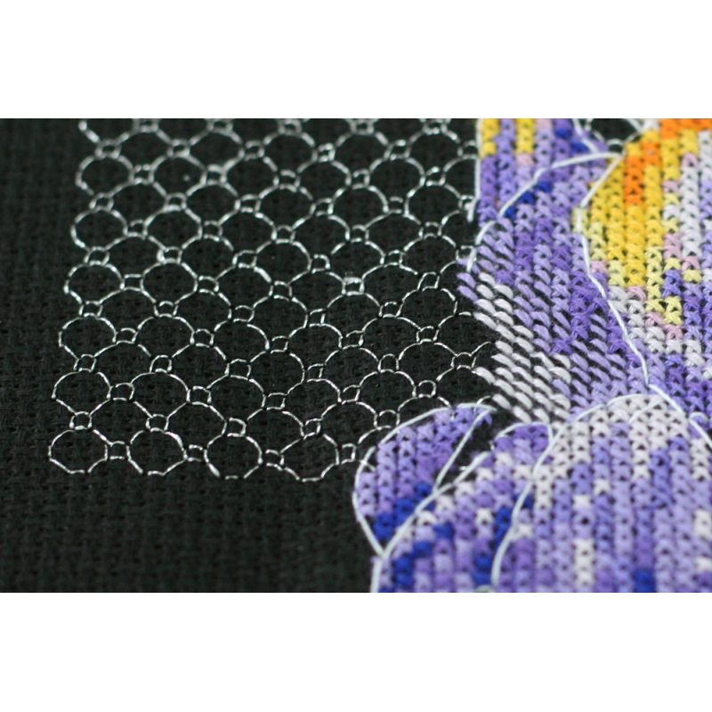 Cross-stitch kits Japanese irises