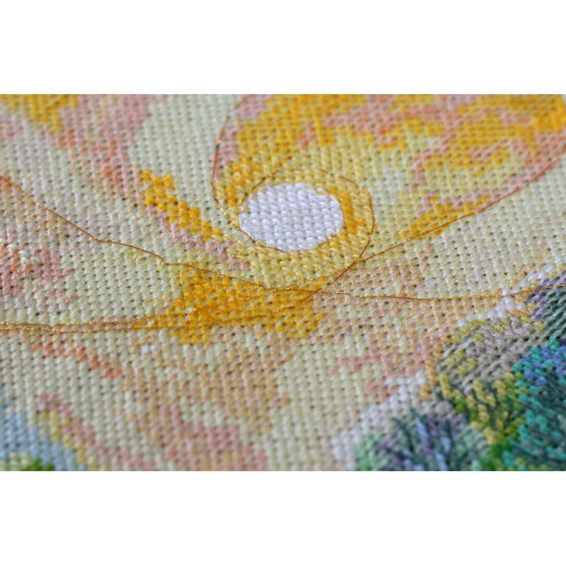 Cross-stitch kits Dawn over the river