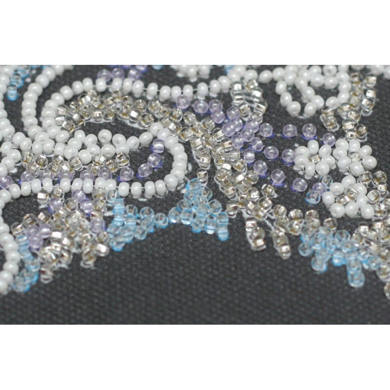 Mini Bead embroidery kit Lace star