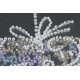 Mini Bead embroidery kit Lace heart
