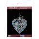 Mini Bead embroidery kit Lace heart