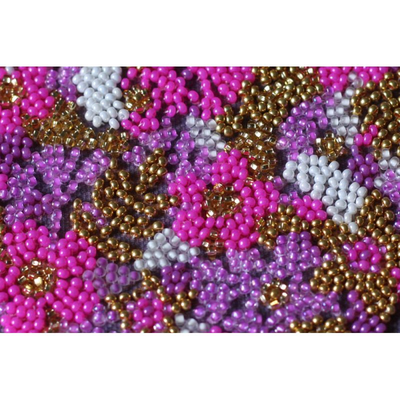 Mini Bead embroidery kit Flower ball