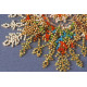 Mini Bead embroidery kit Snow sparkles