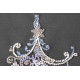 Mid-sized bead embroidery kit Herringbone silver