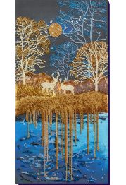 Main Bead Embroidery Kit Golden forest