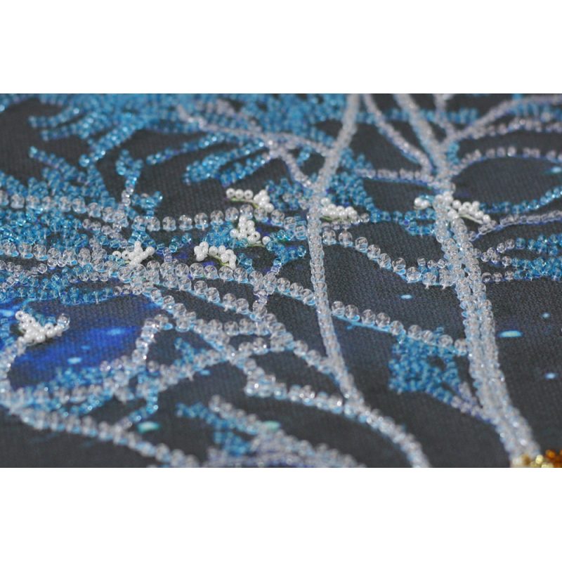 Main Bead Embroidery Kit Golden forest