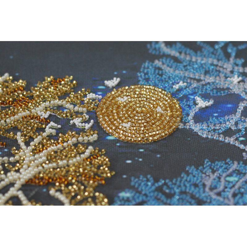 Main Bead Embroidery Kit Golden forest