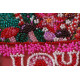 Mini Bead embroidery kit Festive tea party