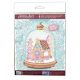 Mini Bead embroidery kit Cheerful house