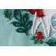 Mini Bead embroidery kit Kitty in a scarf