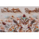 Mid-sized bead embroidery kit Snowing