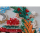 Mid-sized bead embroidery kit Sweet winter