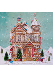 Mid-sized bead embroidery kit Gingerbread