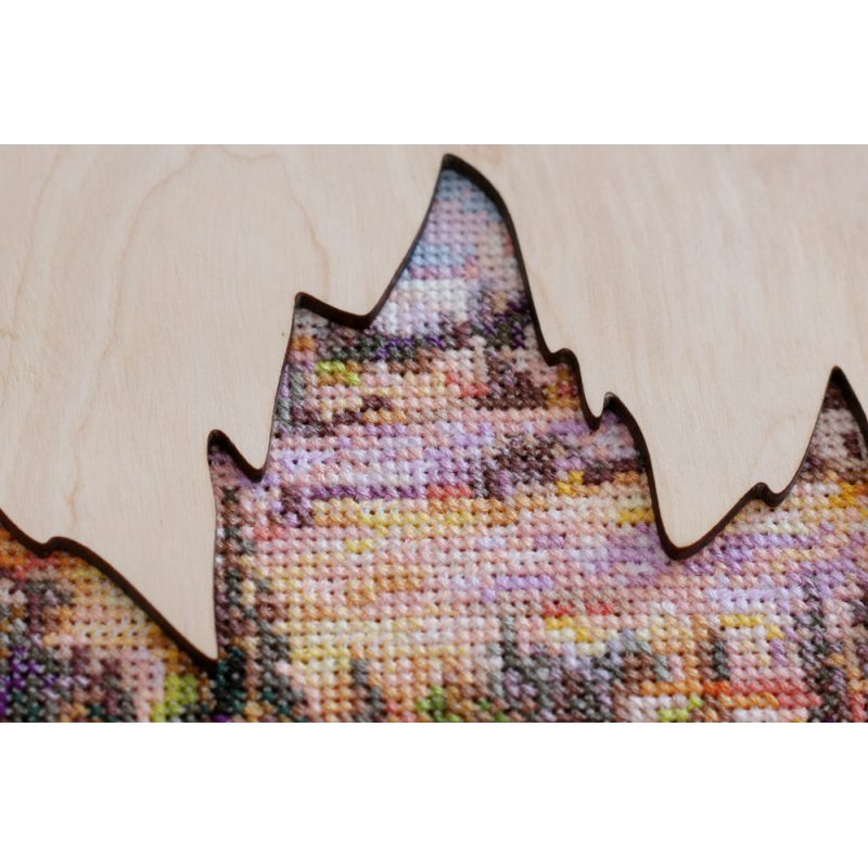 Cross-stitch kits Lavender fields