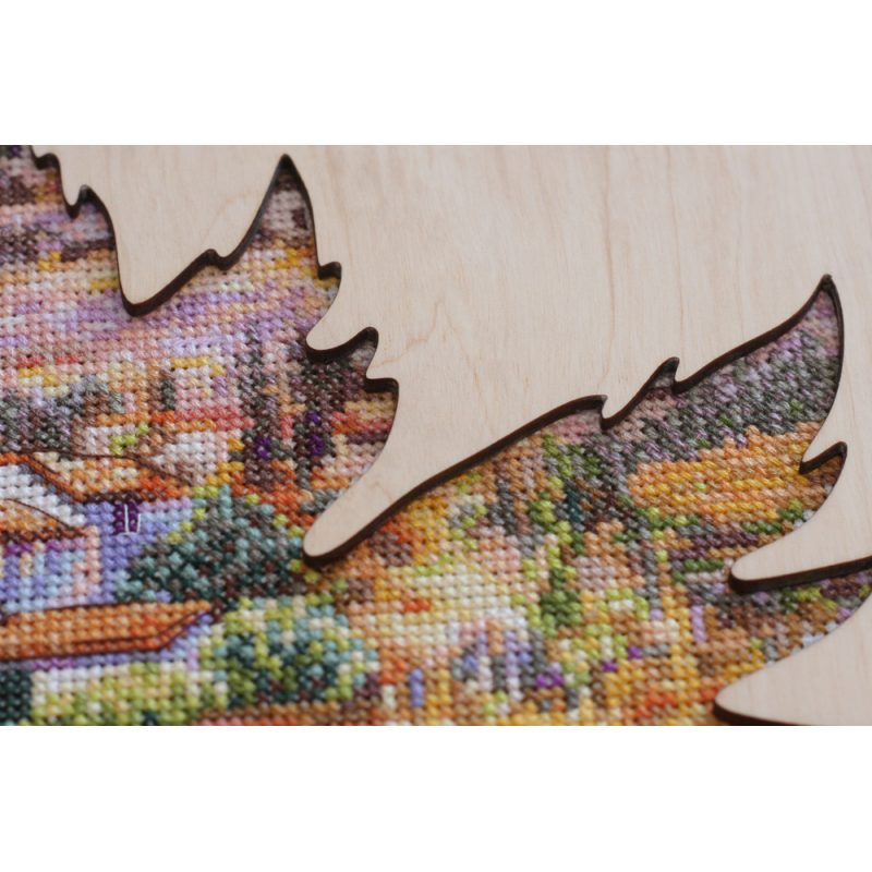 Cross-stitch kits Lavender fields