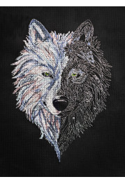Cross-stitch kits wolf