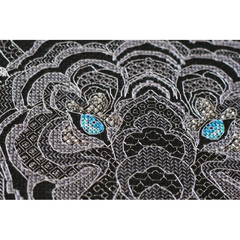 Cross-stitch kits White Tiger