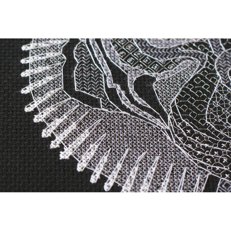 Cross-stitch kits White Tiger