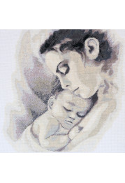Cross-stitch kits The warmth of motherhood