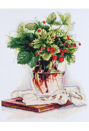 Cross-stitch kits Strawberry bouquet