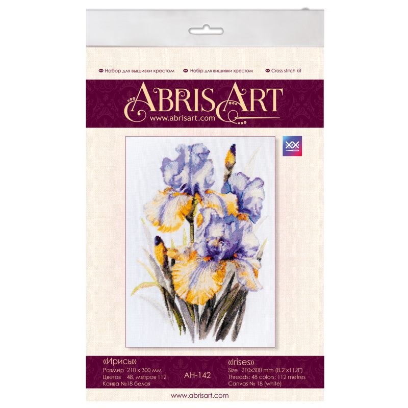 Cross-stitch kits Irises