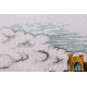 Cross-stitch kits Colored town-2