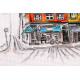 Cross-stitch kits Colored town-2