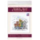 Cross-stitch kits Colored town-2