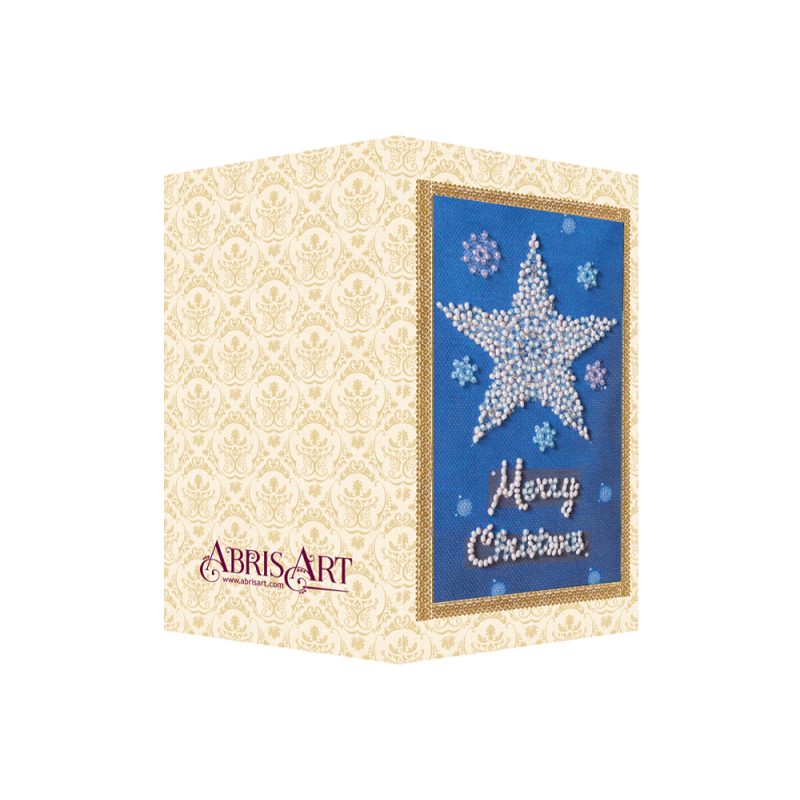 Keychain cross-stitch kit Star