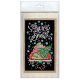 Keychain cross-stitch kit Snow holiday