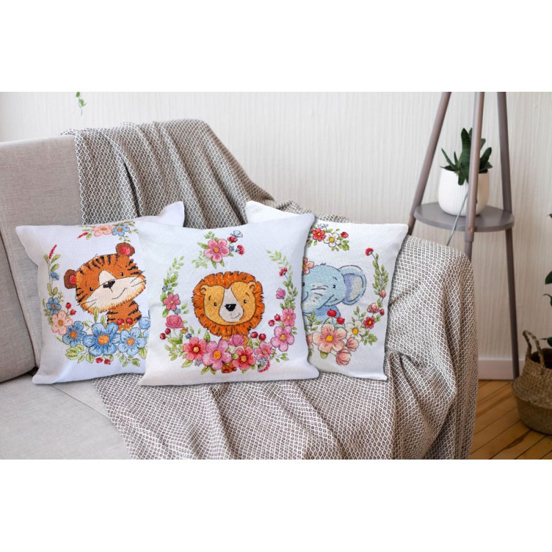 Cross-stitch kits Lion cub