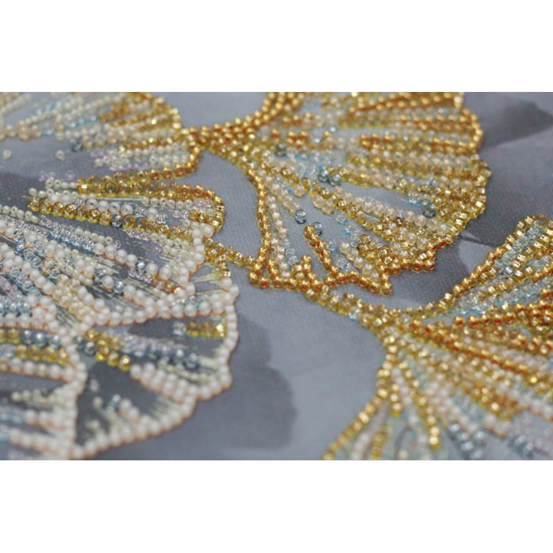 Main Bead Embroidery Kit Ginkgo biloba