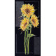 Cross-stitch kits Bright sunflowers