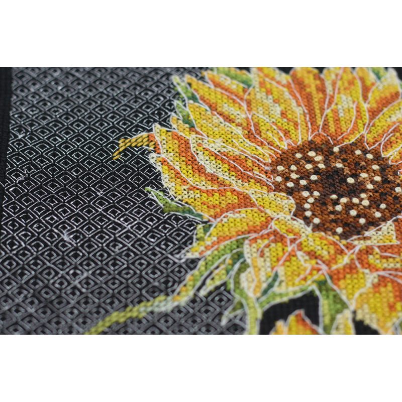 Cross-stitch kits Bright sunflowers