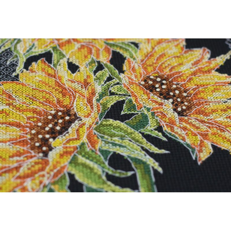 Cross-stitch kits Bright sunflowers