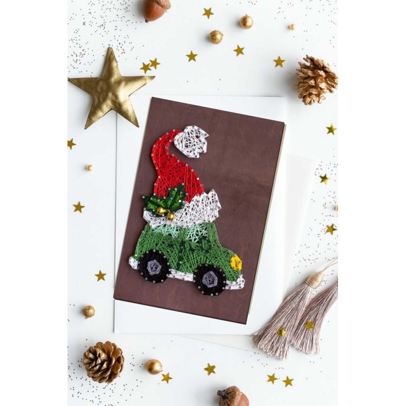 Creative Kit/String Art Christmas car