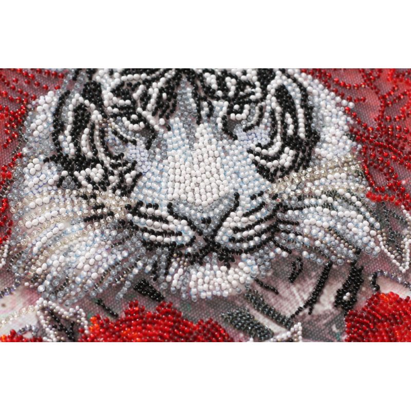 Main Bead Embroidery Kit Bai-hu (White tiger)