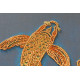 Main Bead Embroidery Kit Koi blue