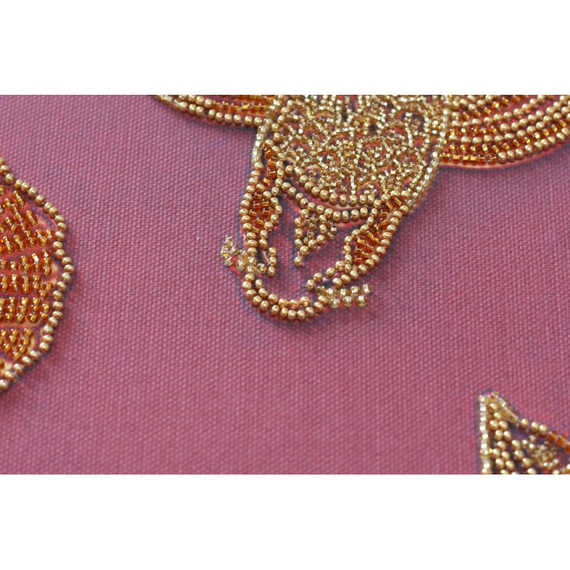 Main Bead Embroidery Kit Koi red