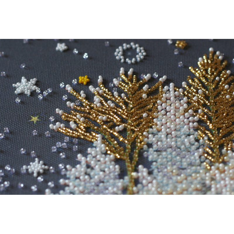 Main Bead Embroidery Kit Christmas tale