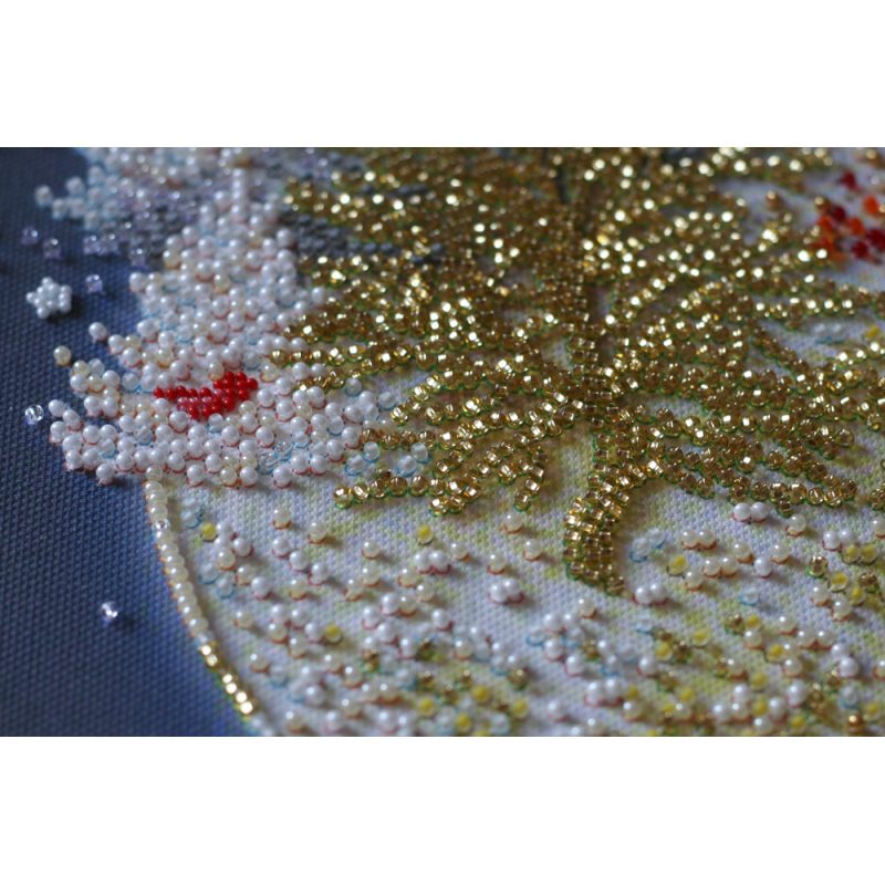 Main Bead Embroidery Kit Christmas tale
