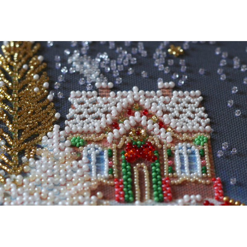 Main Bead Embroidery Kit Christmas tale