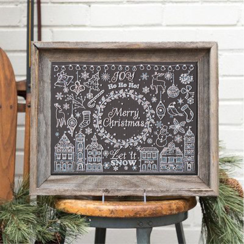 Main Bead Embroidery Kit Silver sparks