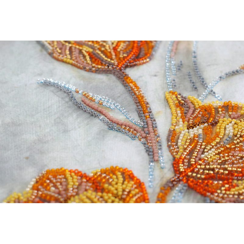 Main Bead Embroidery Kit Ball of flowers