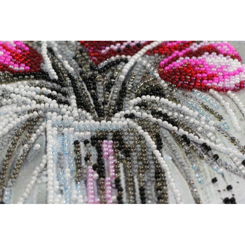 Main Bead Embroidery Kit Red emerald