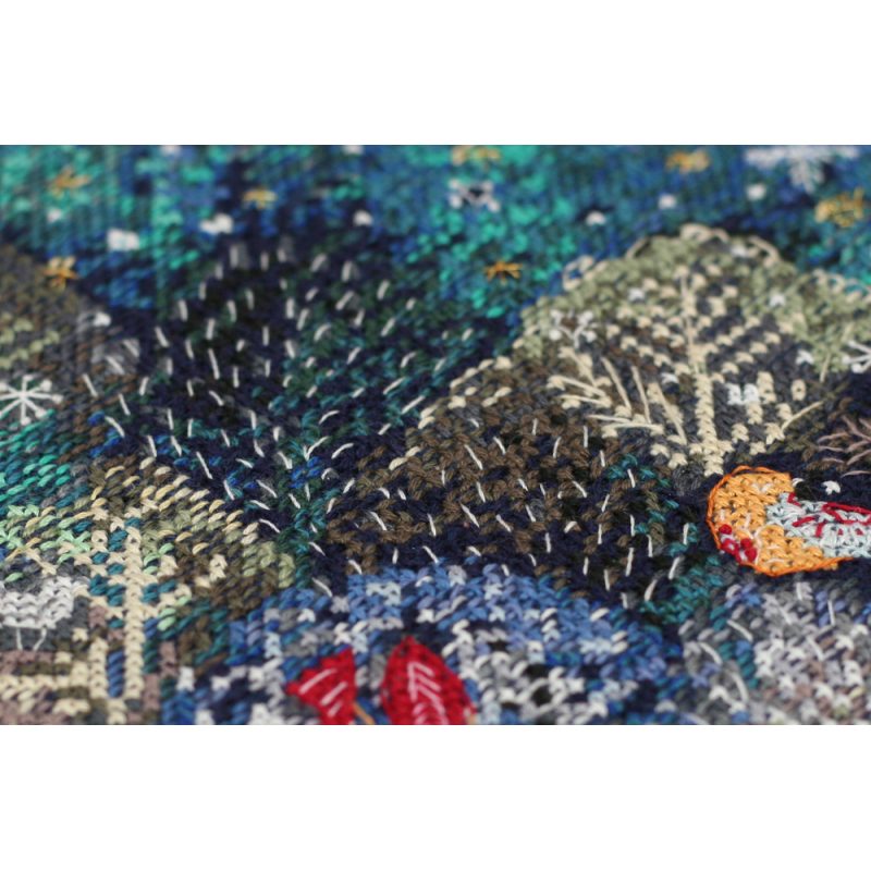 Cross-stitch kits In the winter forest one day